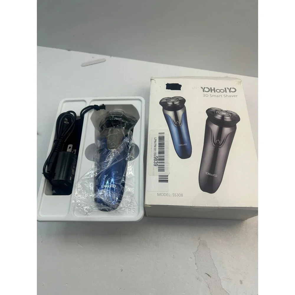 YOHOOLYO 3D Smart Shaver Mens OS Blue